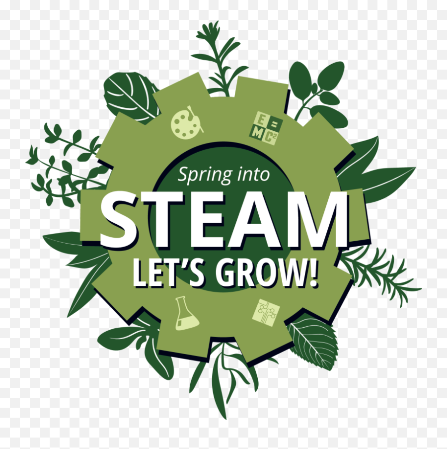 Spring Into Steam Letu0027s Grow Public Library City Of - Language Png,What Is The Steam Icon