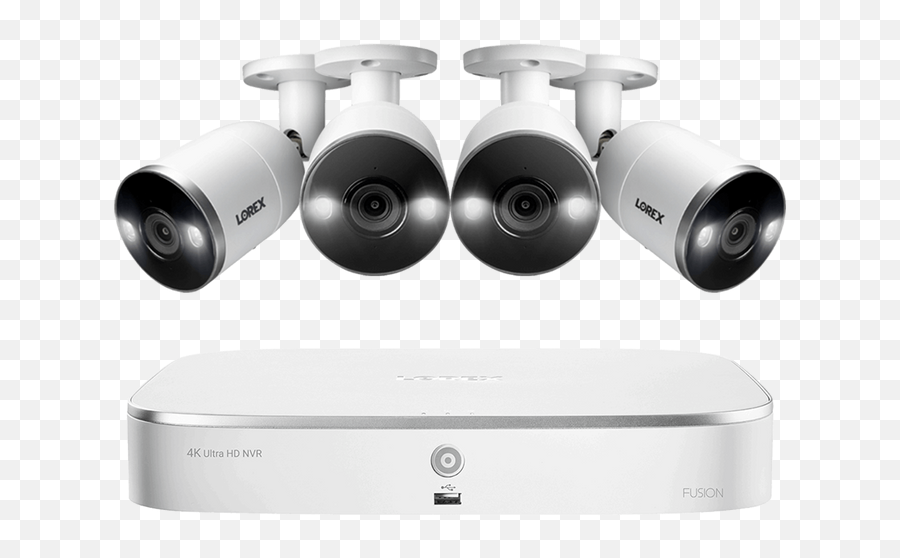 4k Ultra Hd Ip Nvr Security Camera System With 6 Cameras - 4 Ip Camera Nvr System Png,Ultra Hd Icon