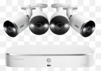 4k Ultra Hd Ip Nvr Security Camera System With 6 Cameras - Ip Nvr png