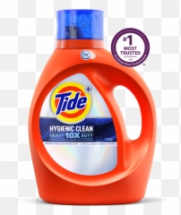 Tide Hygienic Clean Heavy Duty 10x Liquid Laundry Detergent - Fresh Coral Blast png