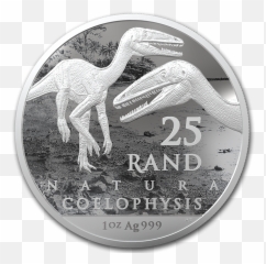 2020 1 Oz South Africa Natura Dinosaur Coelophysis 999 Silver Coin Bu - Kwadrans Png,Camel Logo