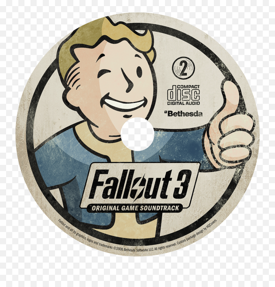 Fallout 3 Disc 2 U2013 Hqcovers - Happy Png,Bethesda Icon