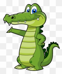 Gator Clipart Great - Crocodile Clipart Png,Gator Png