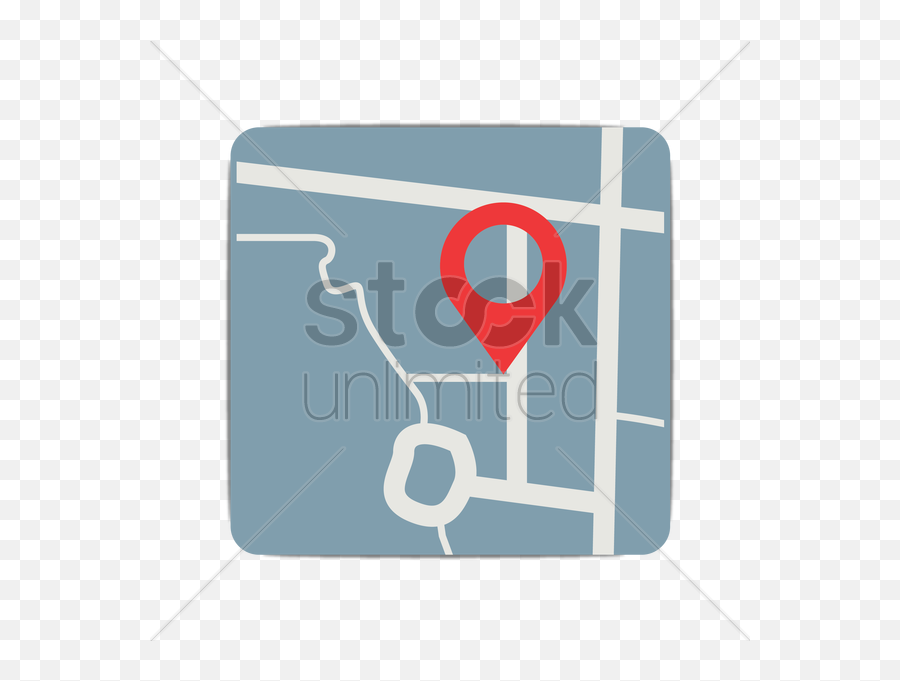 Gps Map Icon Vector Image - 1941237 Stockunlimited Illustration Png,Google Maps Icon