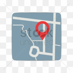 Gps Map Icon Vector Image - 1941237 StockUnlimited Illustration png