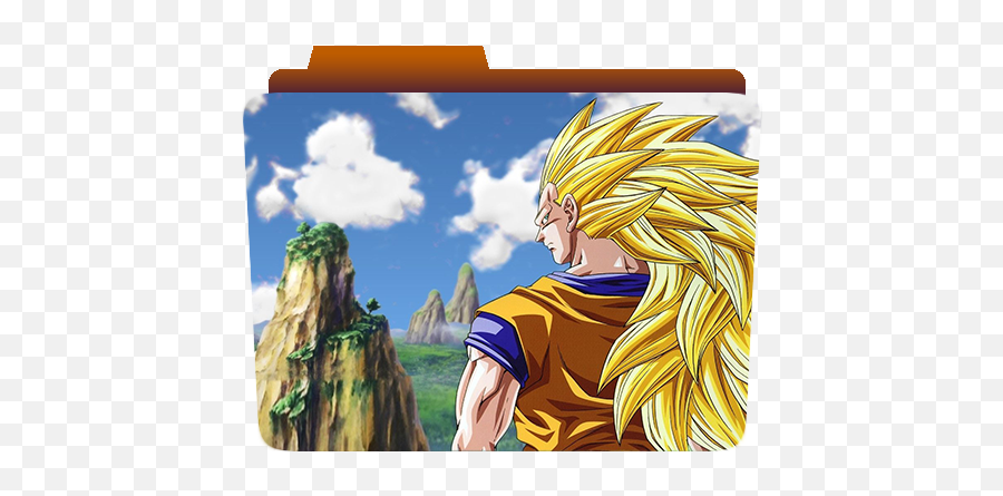 Creative Folders - Goku Ssj3 Wallpaper Hd Png,Batman Folder Icon