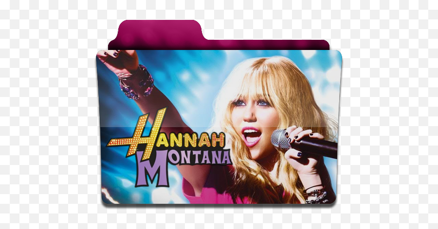 Hannah Montana Vector Icons Free Download In Svg Png Format - Hannah Montana Forever Album Cover,Tv Series Folder Icon