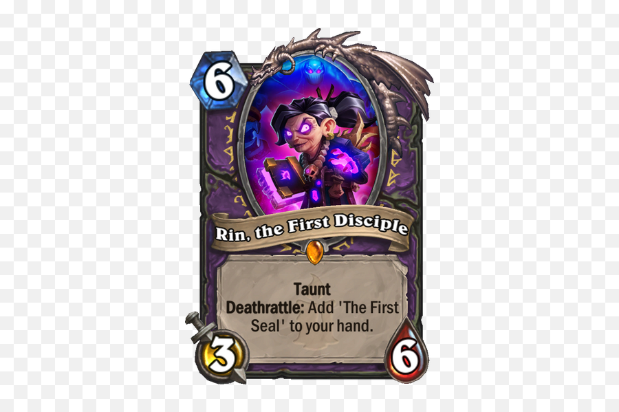 Httpsptigncomhearthstone - Heroesofwarcraft52400 Hearthstone Rin The First Disciple Png,Robbie Amell Gif Icon