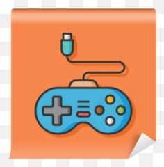 Wall Mural Game Controller Vector Icon - PIXERSUS Game Controller png
