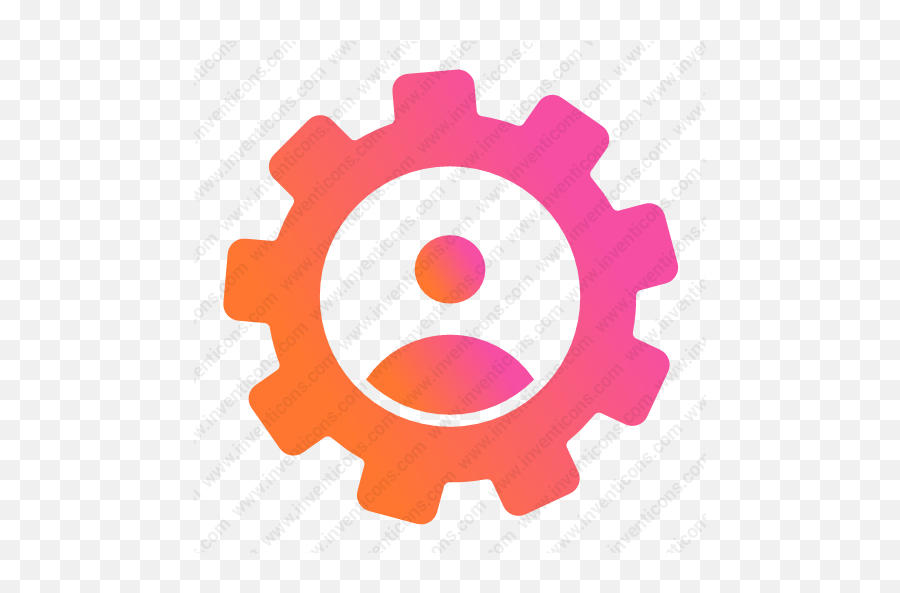 Download Profile Setting Vector Icon Inventicons - Dot Png,Settings Cog Icon