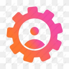 Download Profile Setting Vector Icon Inventicons - Dot png