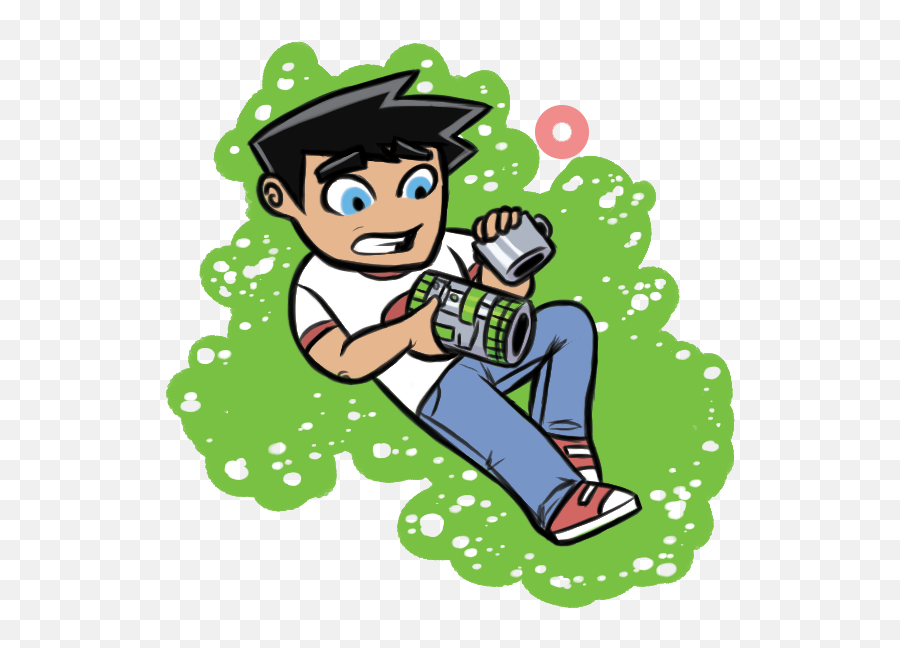 Download Hd Danny Phantom Charm - Computer File Transparent Cartoon Png,Danny Phantom Png