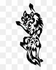 Sleeve Tattoo Drawing - Wolf Tatto Png Download 492880 Tribal Wolf Wolf Tattoos Ideas,Tribal Wolf Icon