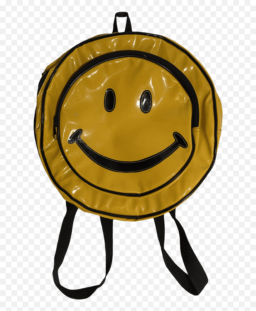 Clueless Costume Designer Mona Mayu0027s U002790s Vintage Collection - Round Smiley Face Backpack Png,Tracer Icon Tumblr