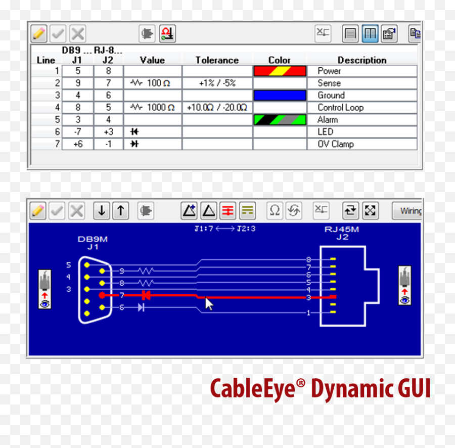 Low Voltage Continuity Cable U0026 Harness Testers Cableeye Tester Schematic Png - voltage Cabling Icon