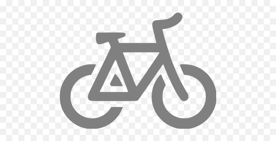 Gray Bicycle 2 Icon - Free Gray Bicycle Icons Png,Icon Bikes