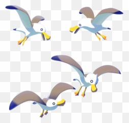 Seagull - Zelda Wind Waker Seagull Png,Seagulls Png