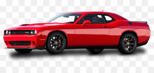 Red Dodge Challenger Car Png Image - Dodge Challenger Hellcat Hemi,Dodge Challenger Png