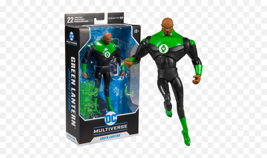 Justice League The Animated Series - Green Lantern Dc Multiverse 7 Inch Action Figure Green Lantern Toys Png,Green Lantern Png
