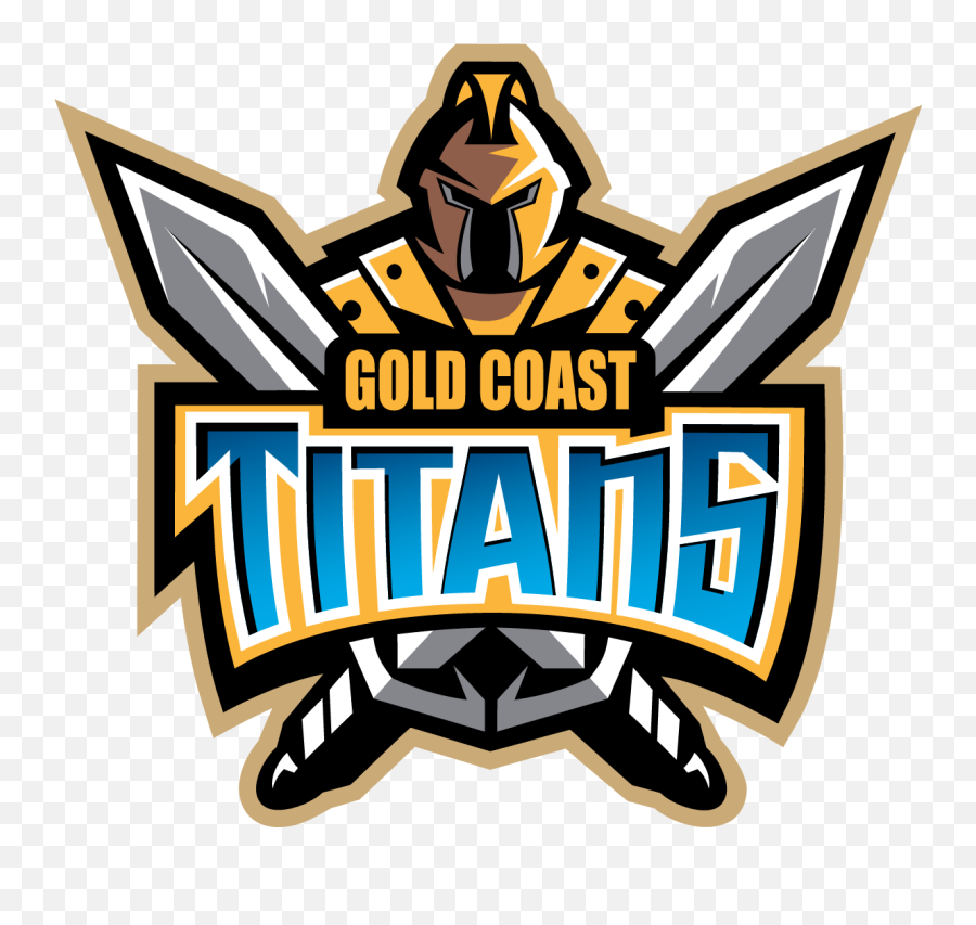 Gold Coast Titans Logo Clipart - Logo Nrl Teams Png,Tennessee Titans Logo Png
