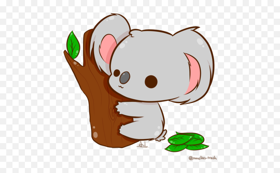 Download Tumblr Koala Drawing - Koala Kawaii Png Image With,Koala Transparent
