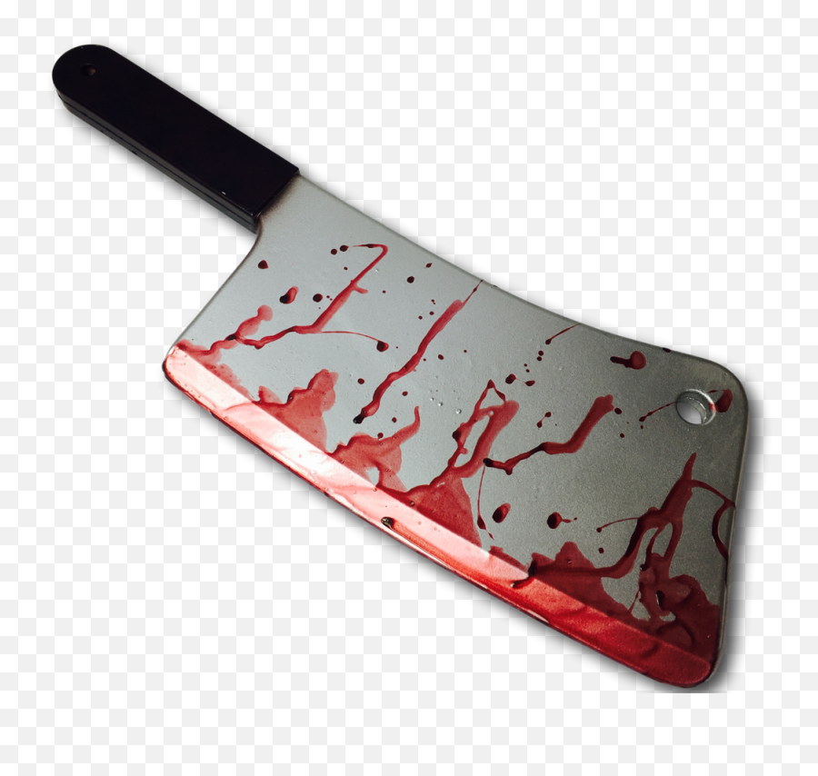 Meat Cleaver - Butcher Knife With Blood Png,Butcher Knife Png