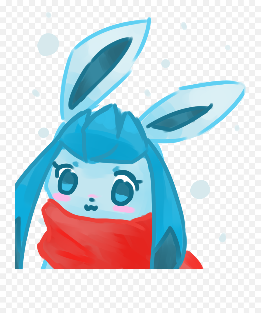 Glaceon Png - Glaceon Scarf,Glaceon Png