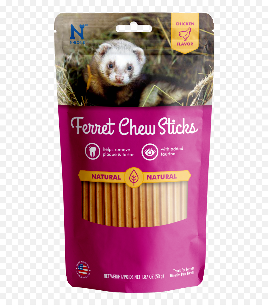 N - Bone Ferret Chew Treats In Chicken Npicpet Ferret Treats Chew Sticks Png,Ferret Png