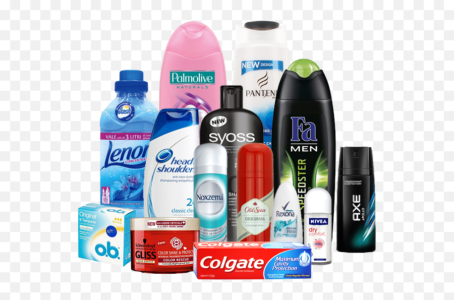 Transparent Hygiene Products - Personal Care Products Png,Cosmetics Png