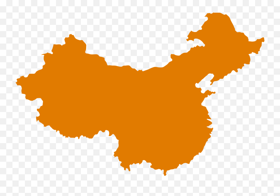 China Map Clipart Png - Transparent Map Of China Png,Map Clipart Png