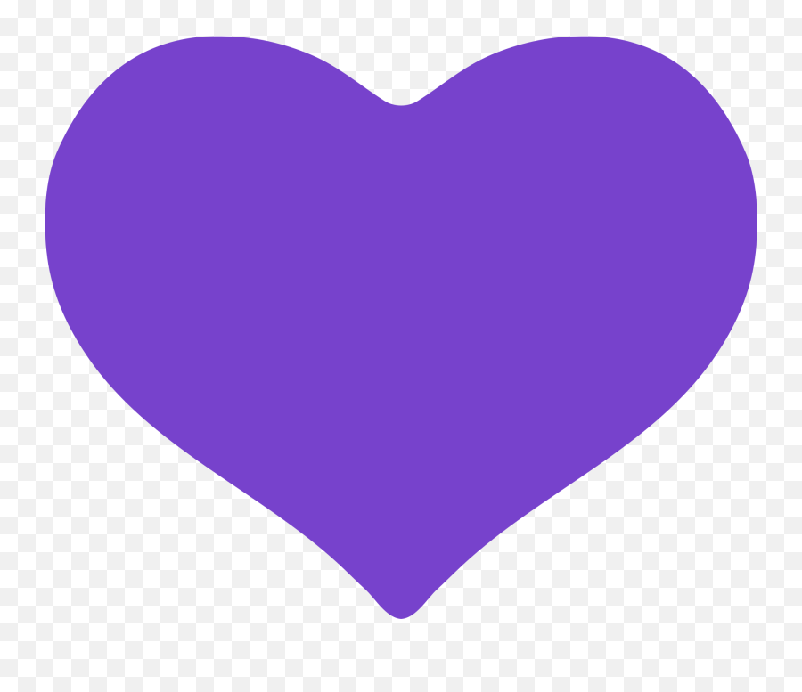 Library Of Heart Jpg Royalty Free Purple Png Files - Purple Heart No Background,Emoji Hearts Transparent