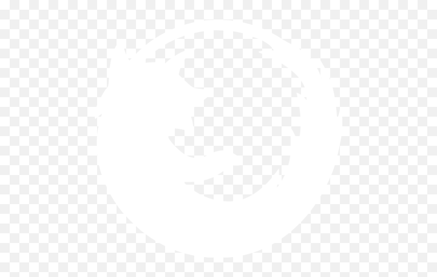 White Firefox Icon Firefox Logo White Png Free Transparent Png Images Pngaaa Com