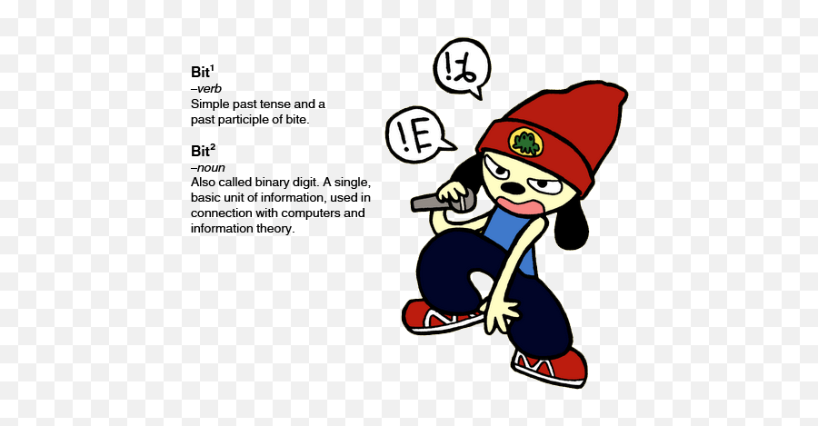 Bit By - Obscure Video Game Characters Png,Parappa The Rapper Png