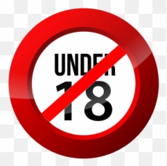 No Under 18 Restriction Transparent Png