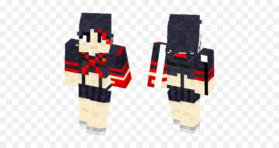 Download Kill La - Ryuko Matoi Minecraft Skin For Free Fictional Character Png,Ryuko Matoi Png