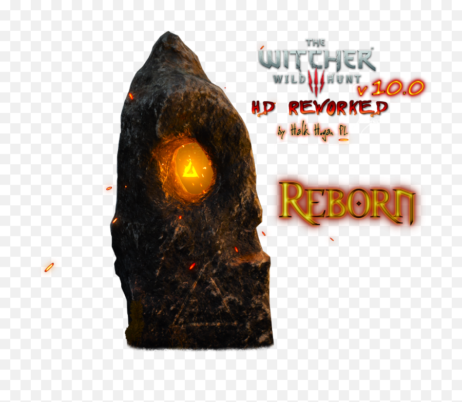 Download The Witcher 3 Hd Reworked Project Mod - Witcher Hd Witcher Wild Hunt Png,The Witcher Logo Png