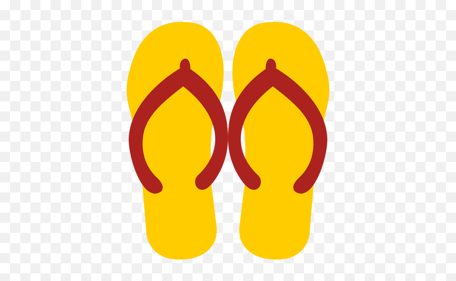 Yellow Flip Flops Sandals - Transparent Png U0026 Svg Vector File Chanclas Png,Sandals Png
