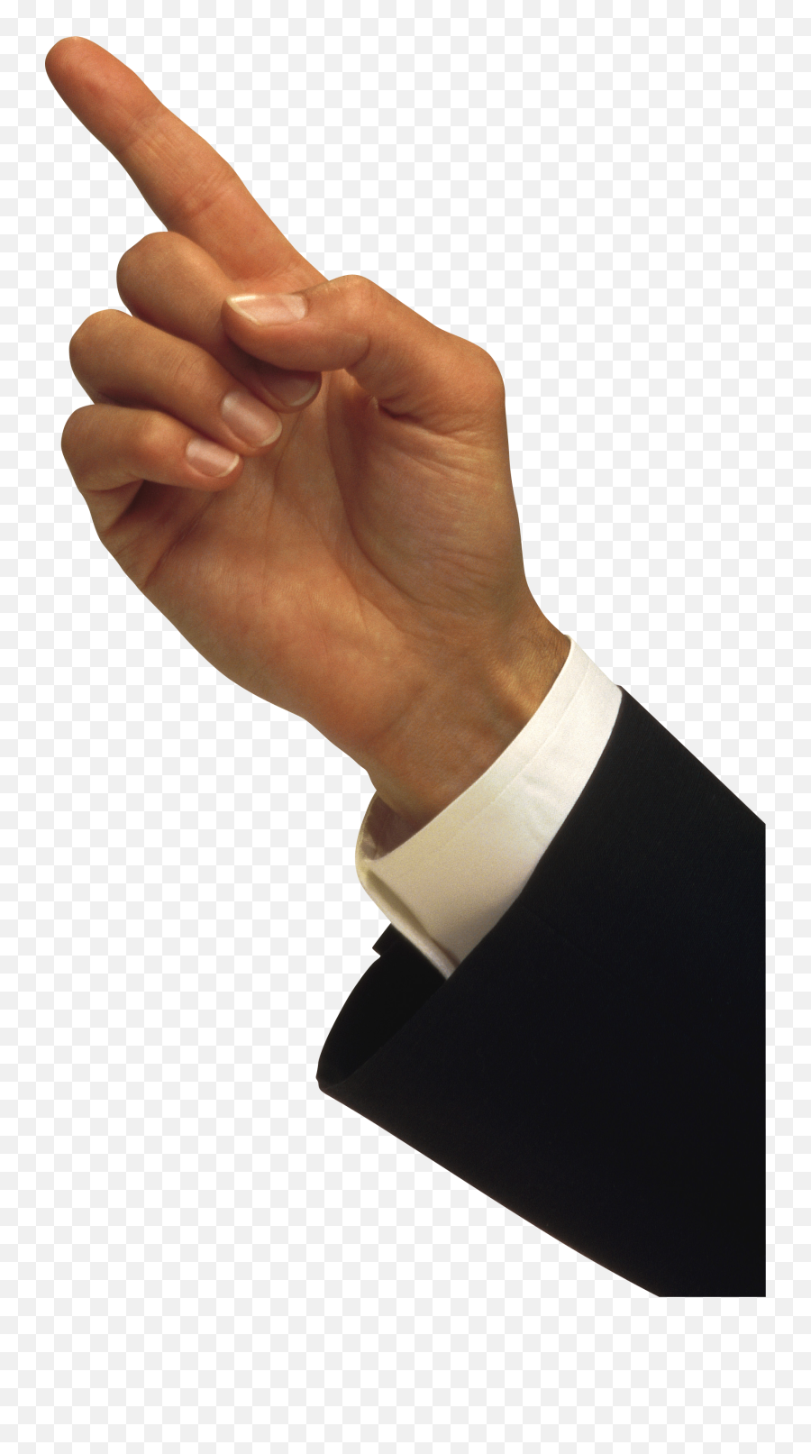 Business Hand Up - Hand Man Png,Hand Pointing Png