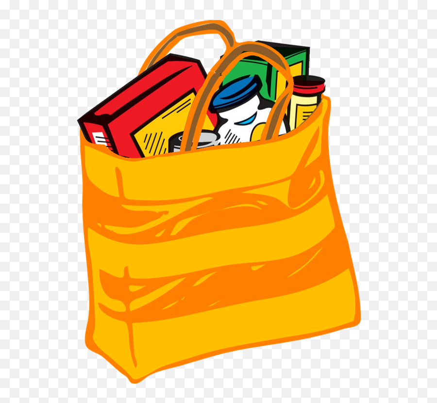 Bags Of Food Logo - Shopping Bag Clip Art Png Download Shopping Bag Clip Art,Grocery Bag Png