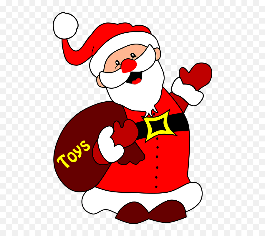 Father Christmas Toys Transparent Image Free Png Images - Father Christmas With No Background,Christmas Transparent Background