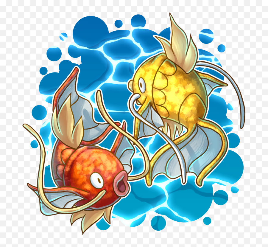 Swimming Magikarp - Fishing Magikarp Png,Magikarp Png