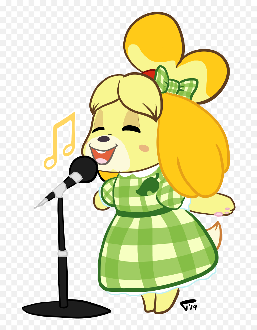 This Was Popular - Isabelle Singing Png,Animal Crossing Transparent