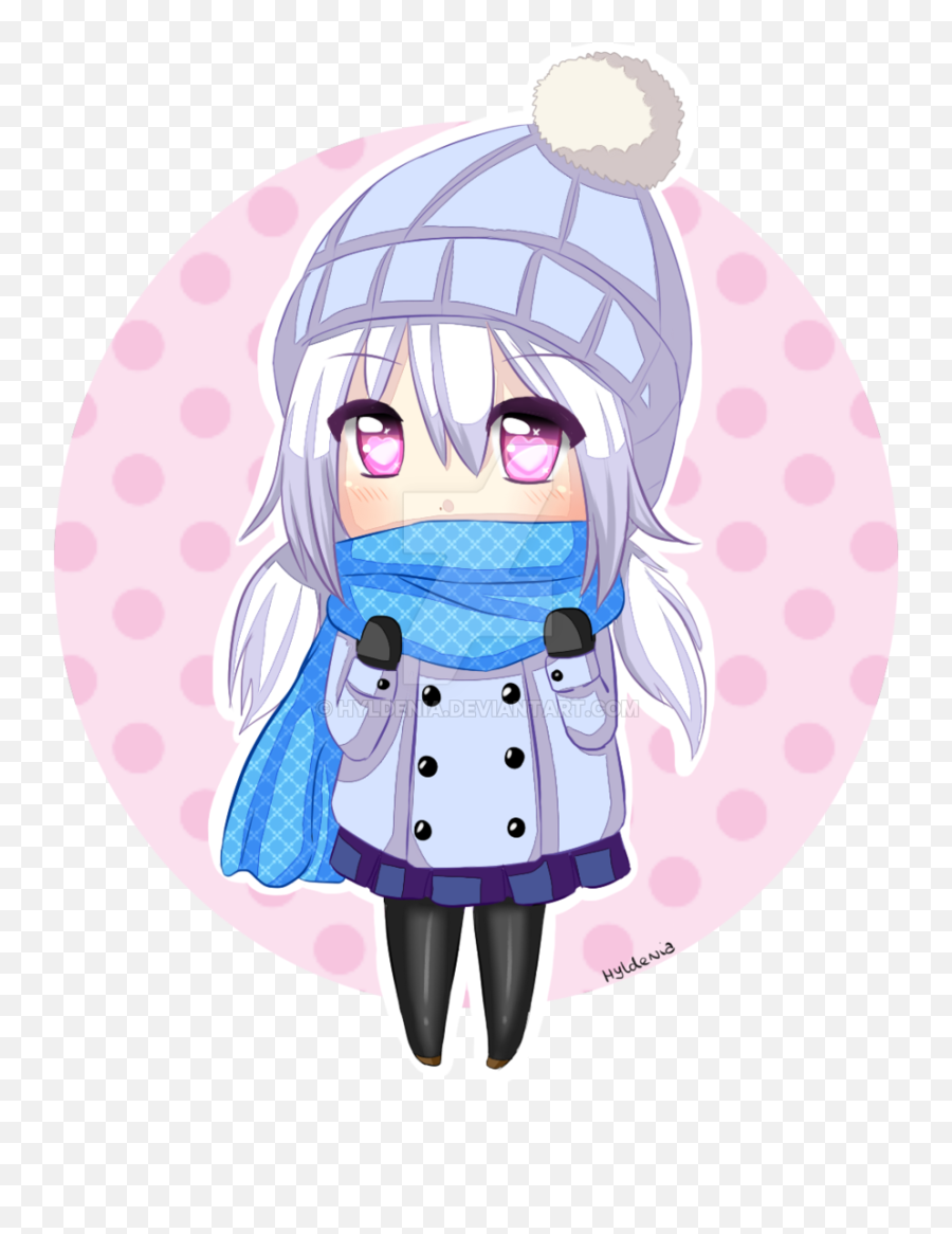 Winter - Anime Chibi Girl Winter 900x1087 Png Clipart Cute Anime Girl Winter Chibi,Winter Png