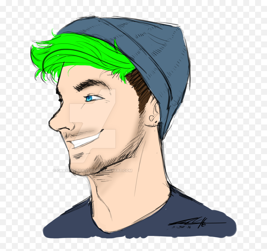 Markiplier Face - Illustration Transparent Png Original Jacksepticeye,Markiplier Png