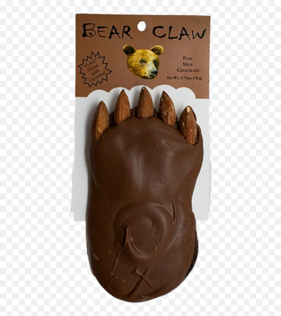 Bear Claw Milk Chocolate - Chocolate Png,Bear Claw Png