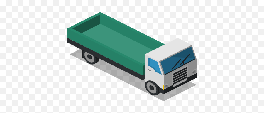 Farm Truck Vehicle Front Rural Lorry Icon - Isometric Truck Icon Png,Truck Png