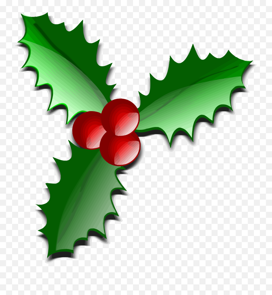 Christmas Leaf Clipart Png - Clipart Christmas Flower Png,Leaf Clipart Png