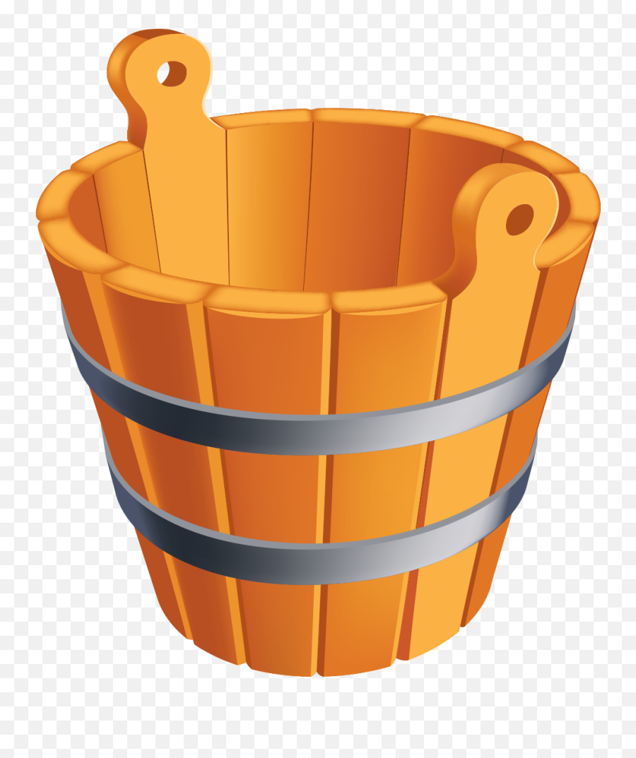Download To Fill This Bucket We Use - Wooden Water Bucket Clipart Png,Bucket Clipart Png