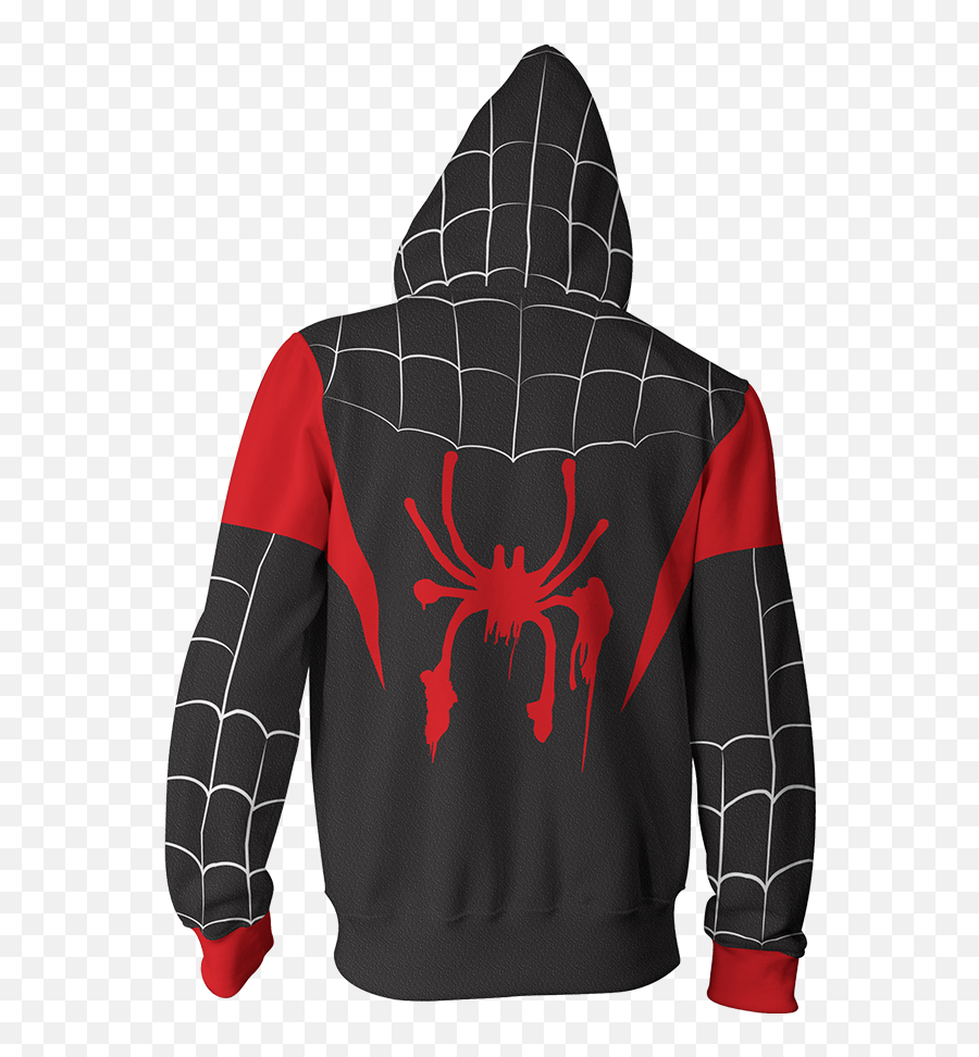 Into The Spider - My Hero Academia Hoodie Kirishima Png,Miles Morales Spiderman Logo