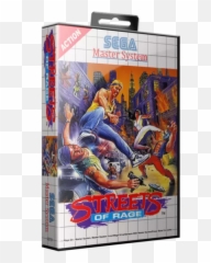 Streets Of Rage Rom - Sega Master System SMS Emuromnet Of Poster png